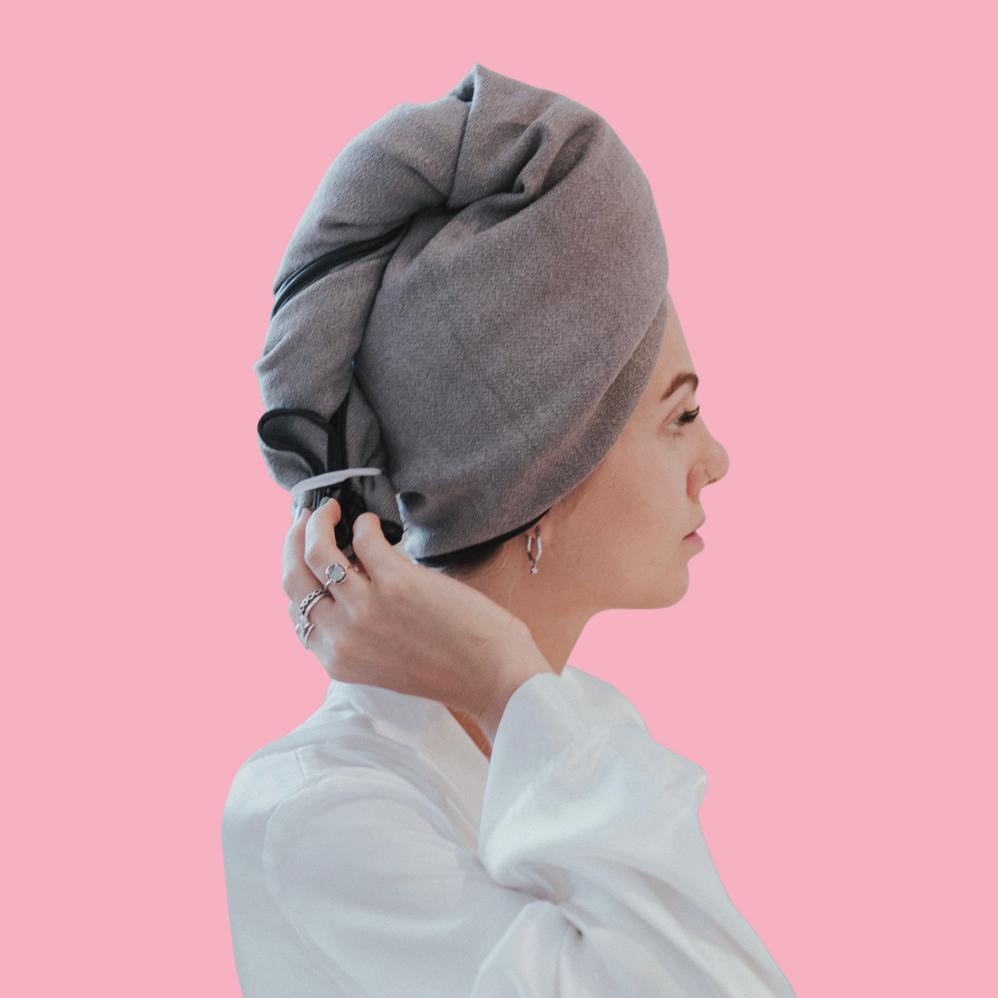 Unicorn Microfibre Hair Towel® Wrap - Charcoal