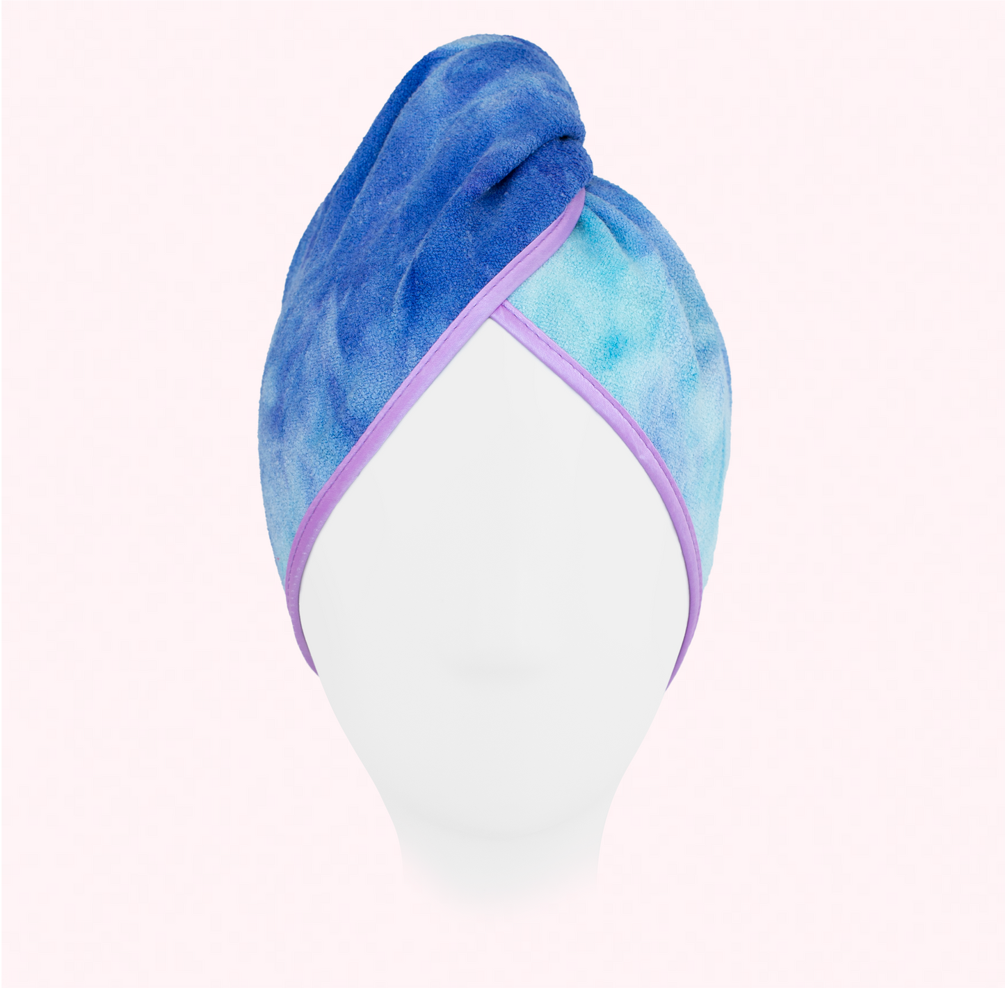 Unicorn Microfibre Hair Towel® Wrap - Tie Dye Blue