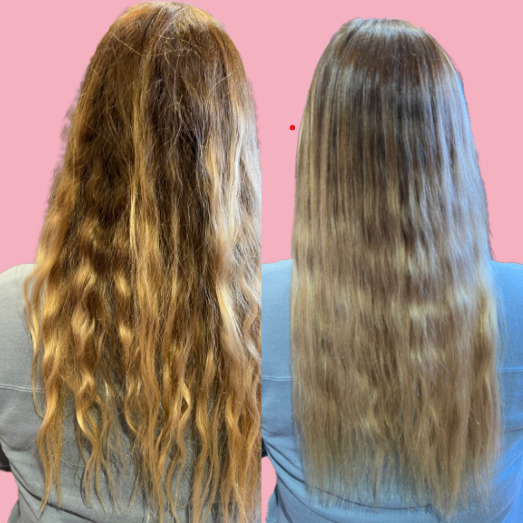 Detangling Hair Brush Palm Flexi Wild - Flamingo