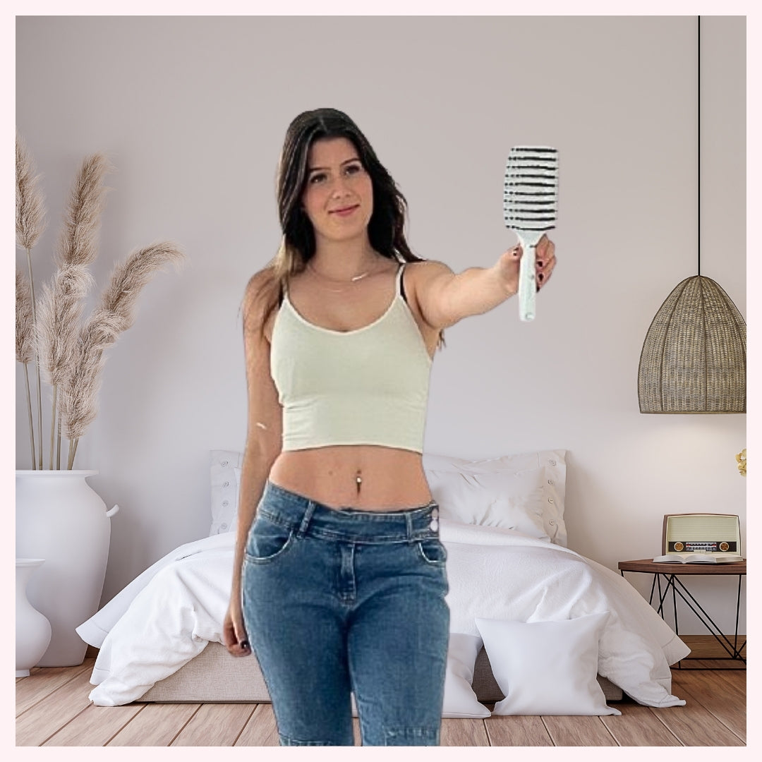 Scream-Free® Detangling Brush Maxi - Vanilla Dream