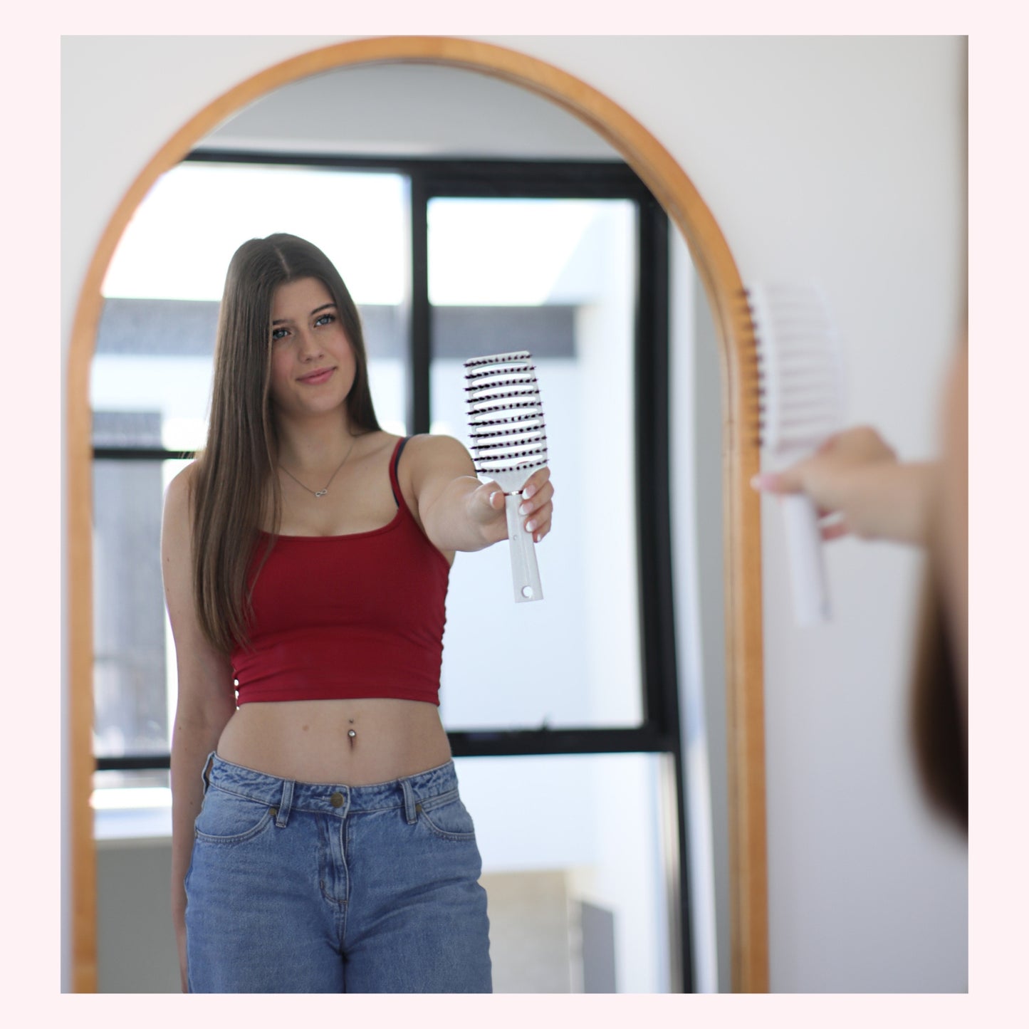 Scream-Free® Detangling Brush Maxi - Vanilla Dream