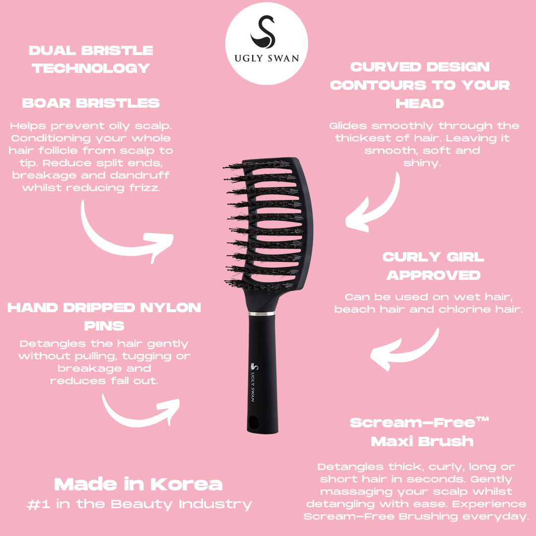 Scream-Free® Mixed Hair Brush Set