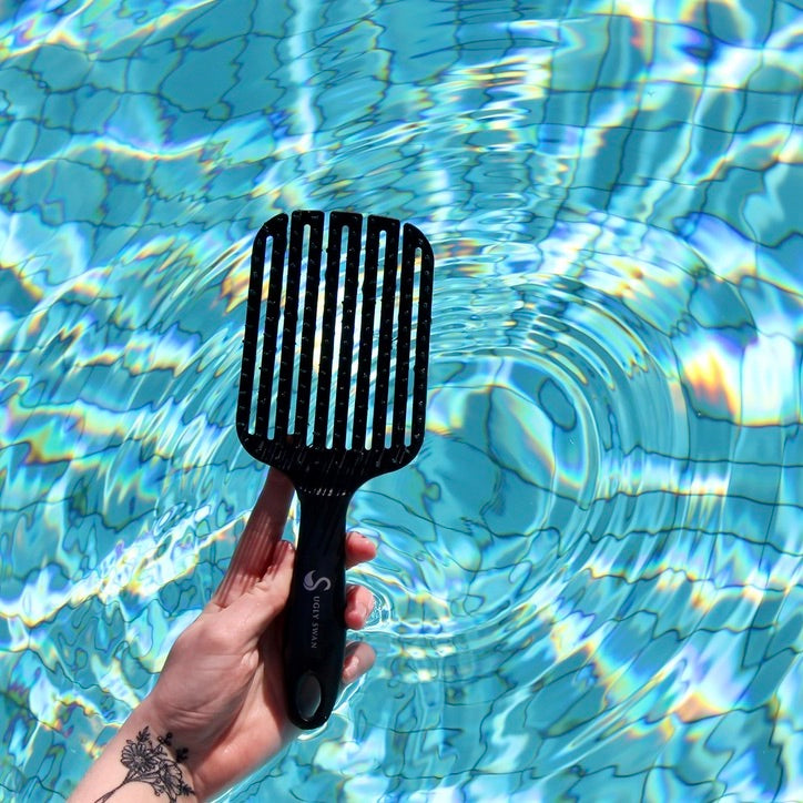 Wet Scream-Free® Hair Brush - Black