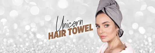 unicorn hair towel - ugly swan