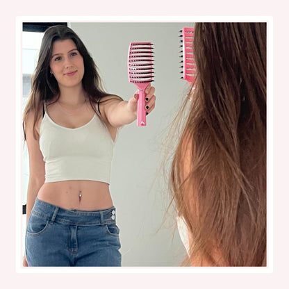 Scream-Free® Detangling Brush Maxi: Bubblegum Magic