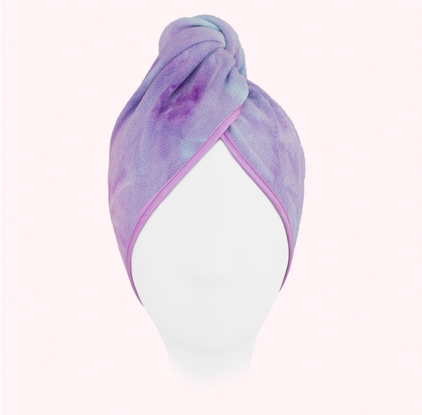 Unicorn Microfibre Hair Towel® Wrap Tie Dye Lilac