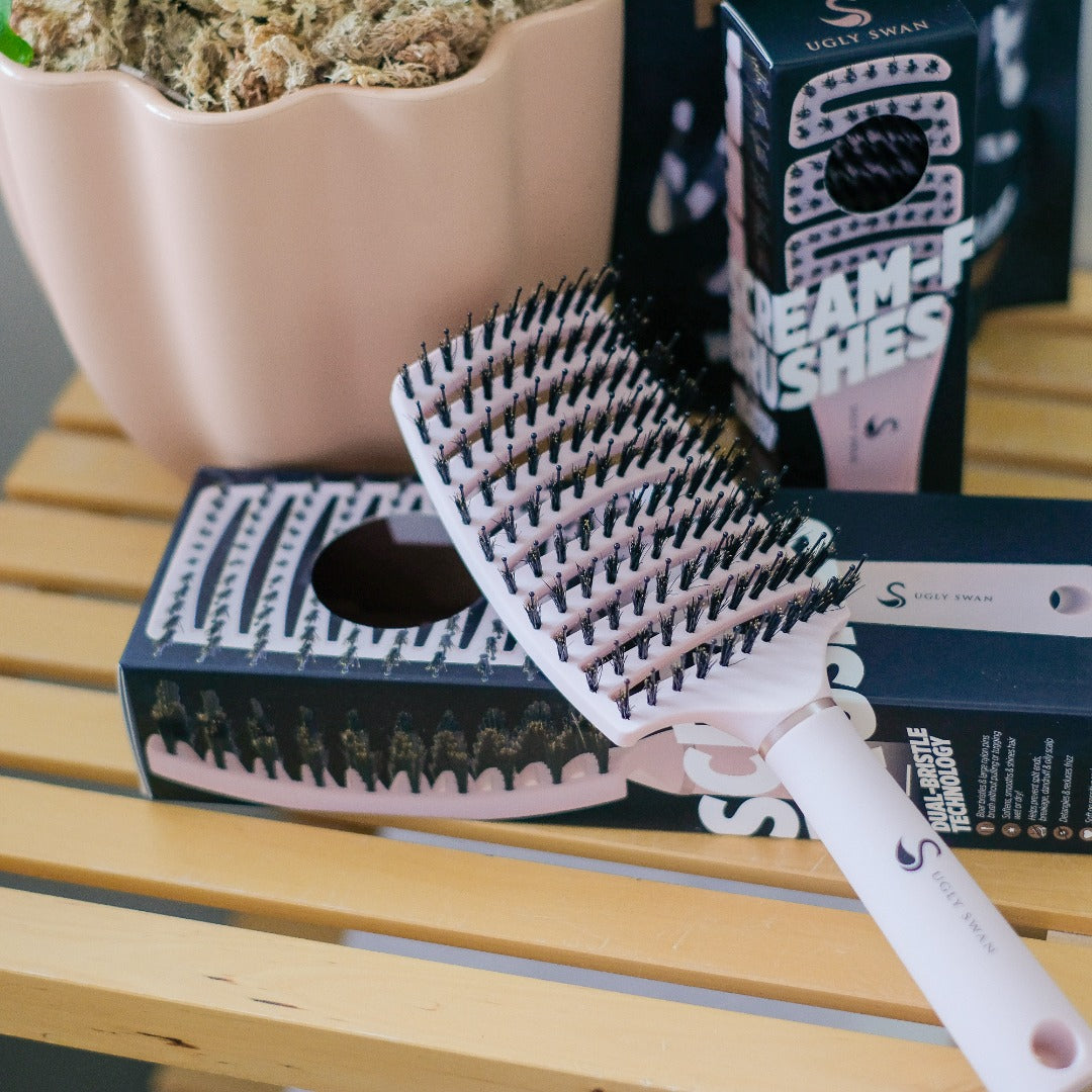 Detangling Hair Brush Duo: Wild Sensory Pack