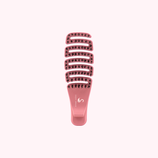 Scream-Free® Palm Hair Brush: Palm Flexi - Rose Gold