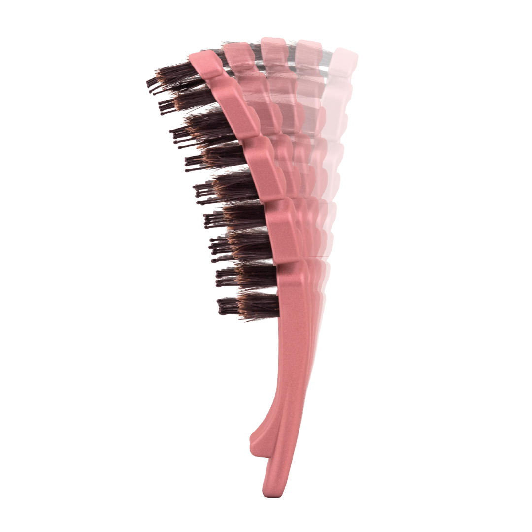 Scream-Free® Palm Hair Brush: Palm Flexi - Rose Gold