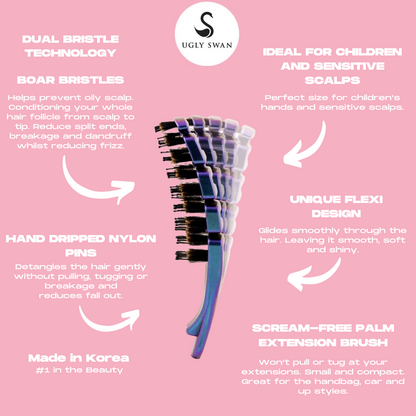 Sensory Hair Brush Mixed Show Pack