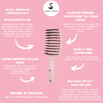 Scream-Free® Mixed Wild Hair Brush Set