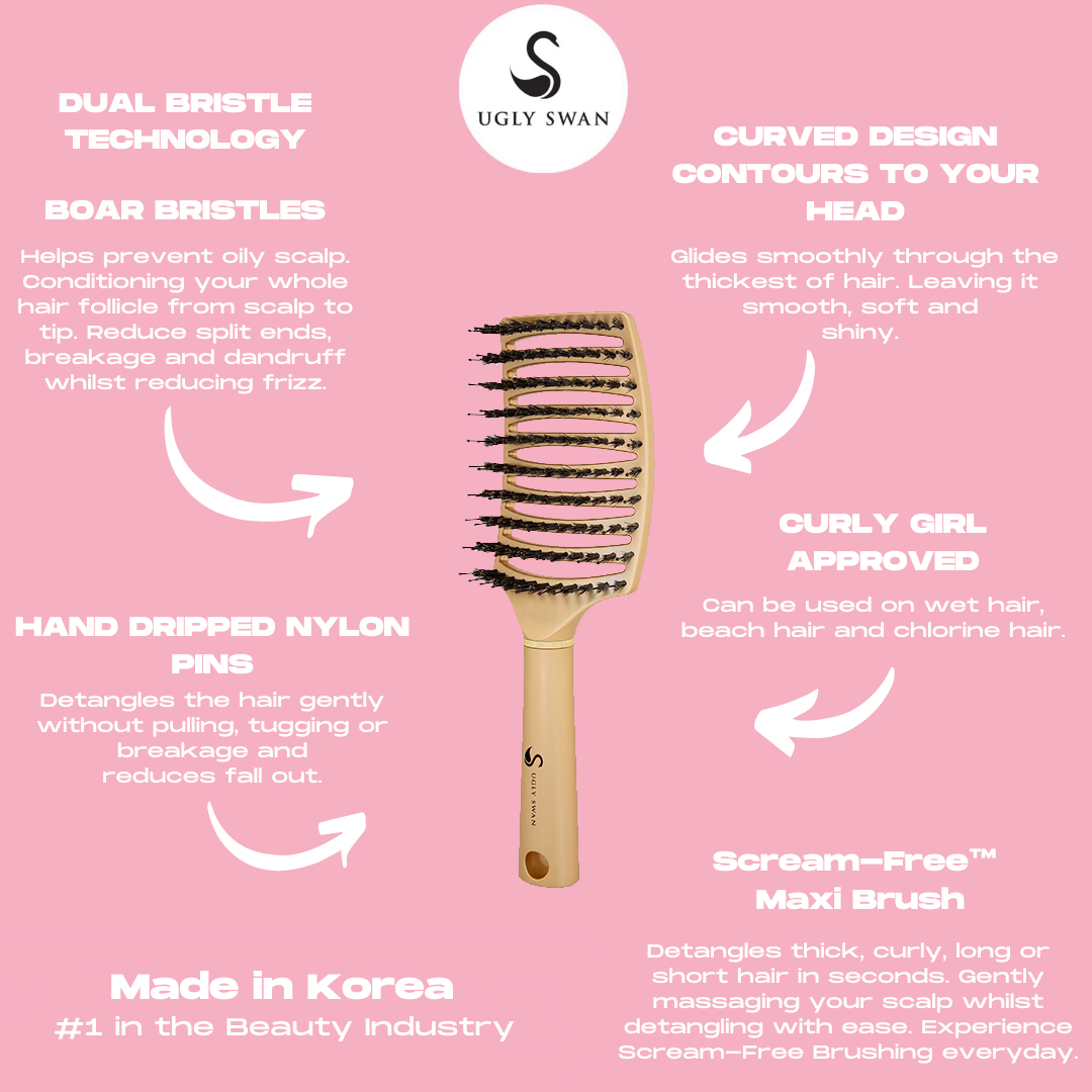 Scream-Free® Maxi Detangling Hair Brush